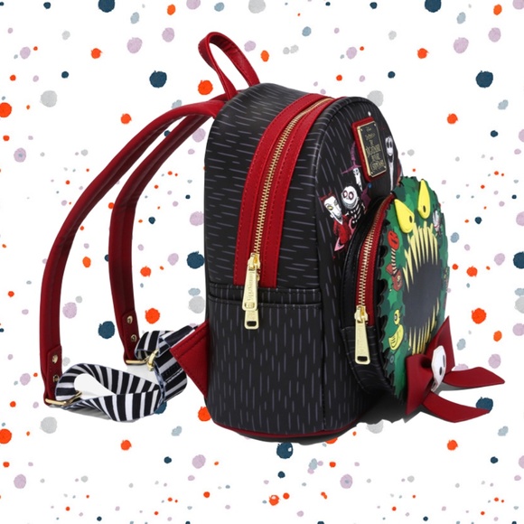 Loungefly Disney The Night Before Christmas Wreath Mini Backpack main image 4